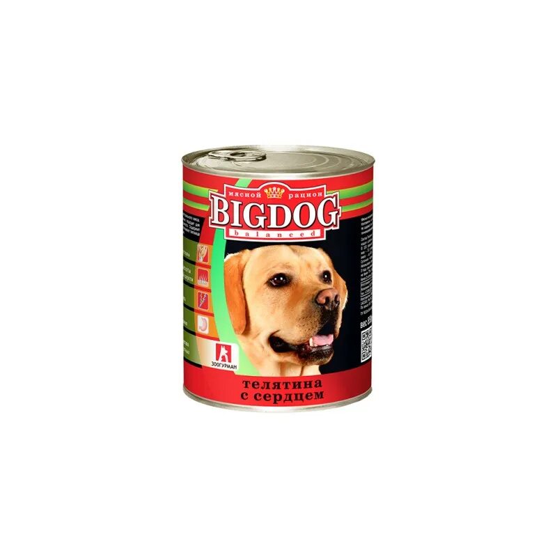 Соб д. Зоогурман bigdog кон-вы дсобак мясное ассорти 850гр. зоогурман &quot;big dog&quot; мясное ассорти дс жб 850г. зоогурман конс дсобак &quot;big dog&quot; 850г говядина 9уп. зоогурман breeders way 350гр жб дсоб телятина с ягненком*20.