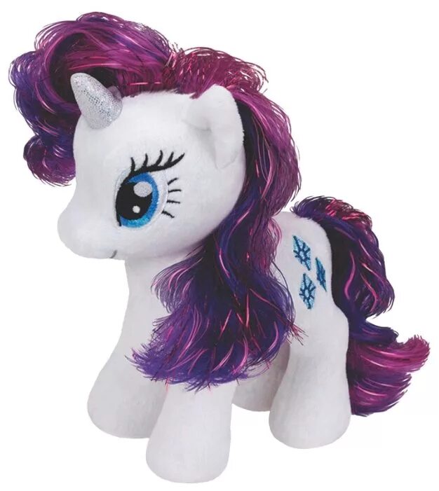 Мягкая игрушка ty Beanies пони Rarity 20 см. Little Pony Рарити игрушка. My little Pony мягкая игрушка Рарити. Игрушки пони Рарити блестящая.