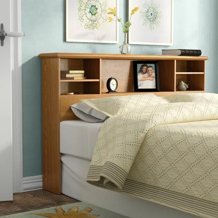 Warriner Twin Bookcase Headboard Headboard storage, Bookcase headboard, Furnitur