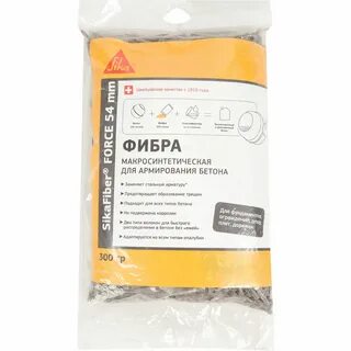 Фибра для раствора стяжки