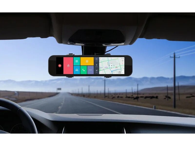 Rearview mirror dash cam midrive d04. Rearview mirror dash cam midrive d04
