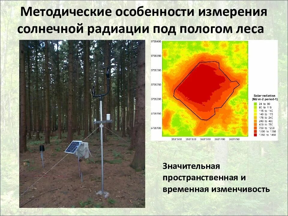 Методы измерения солнечной радиации. Солнечная радиация. Влияние солнечной радиации на лес. Радиация в лесу. Увеличение солнечной радиации