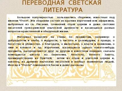 Литература дать характеристику