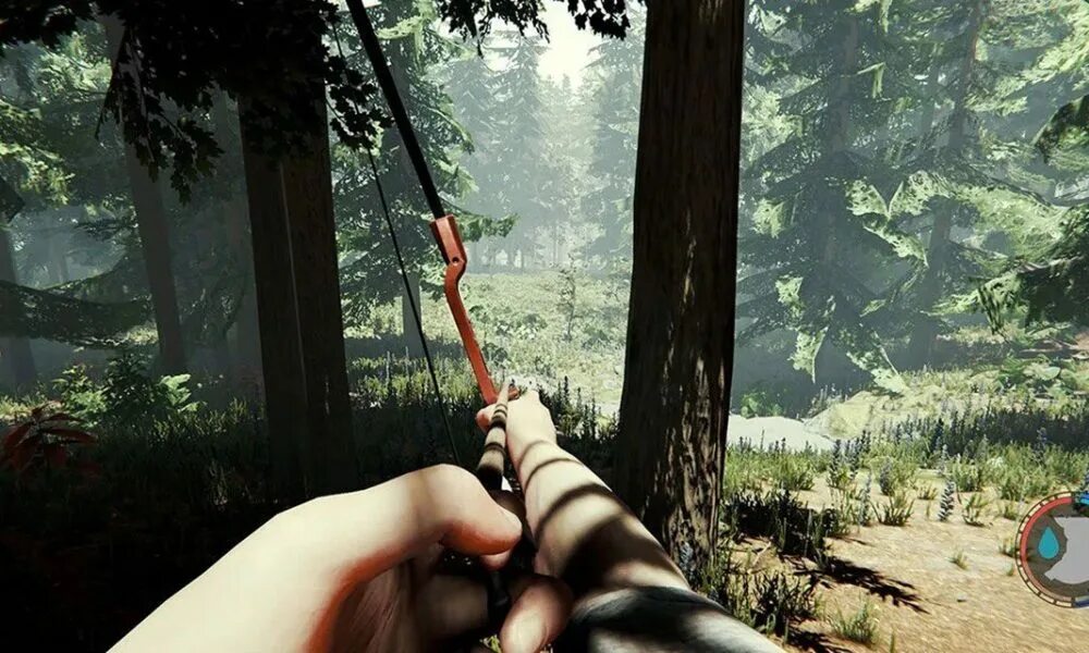 Удочка в the forest. Форест сурвайвал. скрипинг форест. современный лук зе форест. катана sons of the forest.