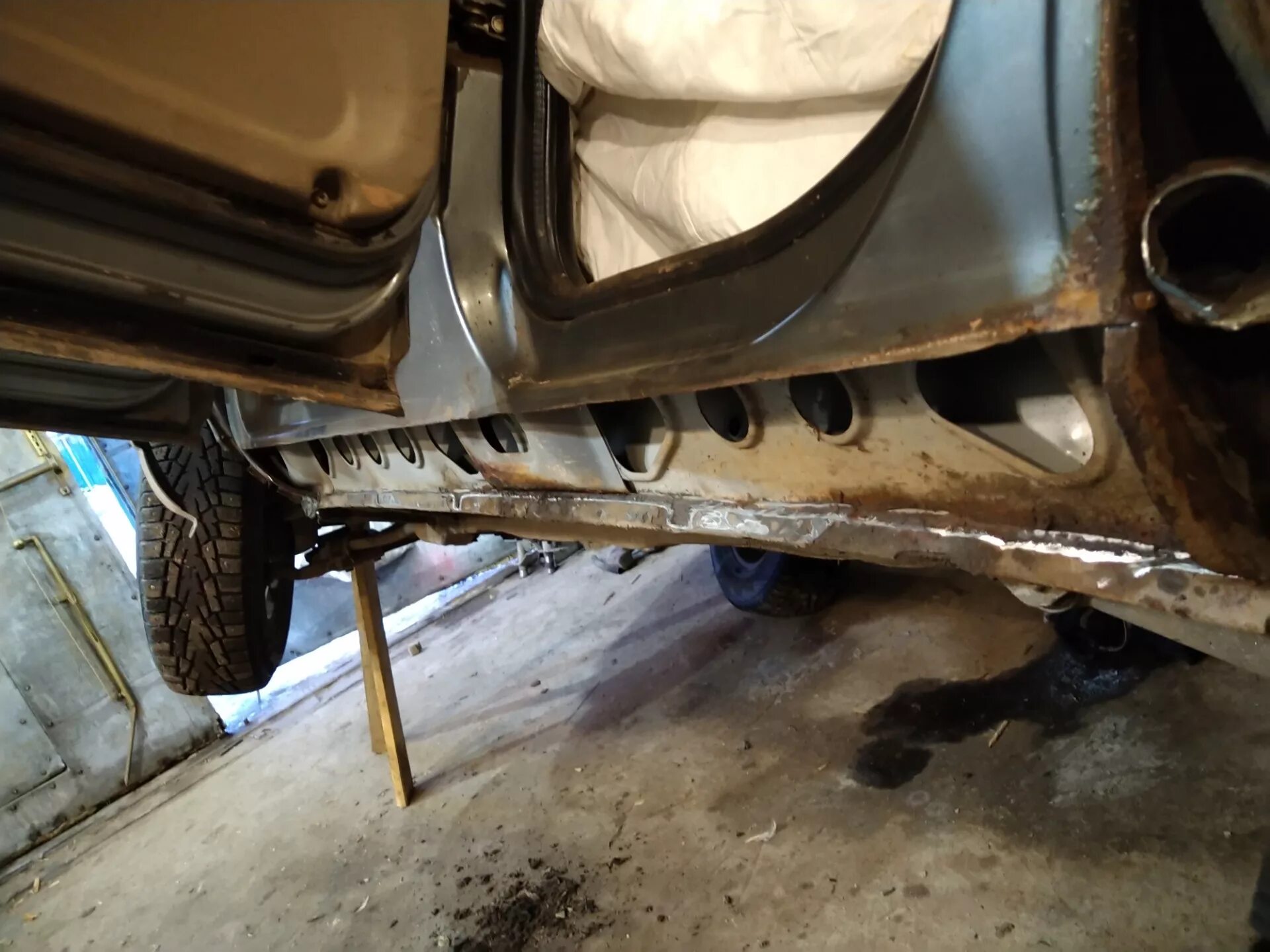 ПОРОГИ - Chevrolet Niva, 1,7 л, 2010 года аксессуары DRIVE2