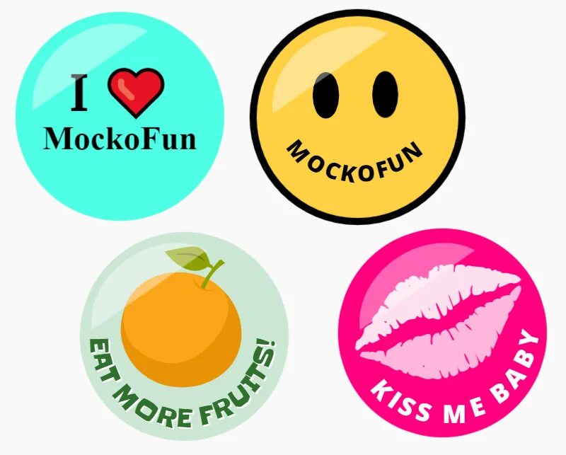 How to make badge. Mockofun. badge you приложение. name badge maker.
