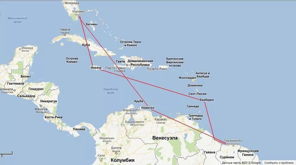 Малые Антильские острова на карте Южной Америки. Большие и малые Антильские острова на карте.