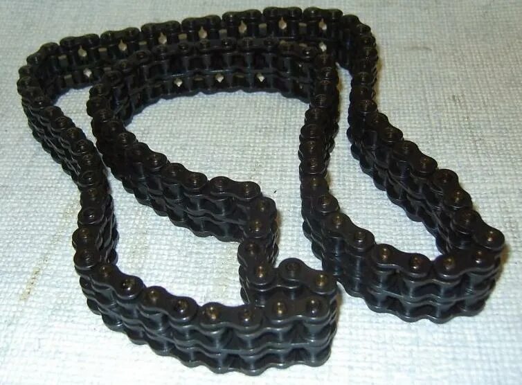 приводная цепь буран. цепь 98 звеньев к бурану. усиленная двухрядная цепь на буран. цепь снегохода буран. цепь приводная 2пв-9,525-17.