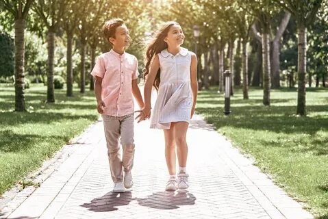 Younger girls and boys