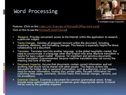Word processing 3