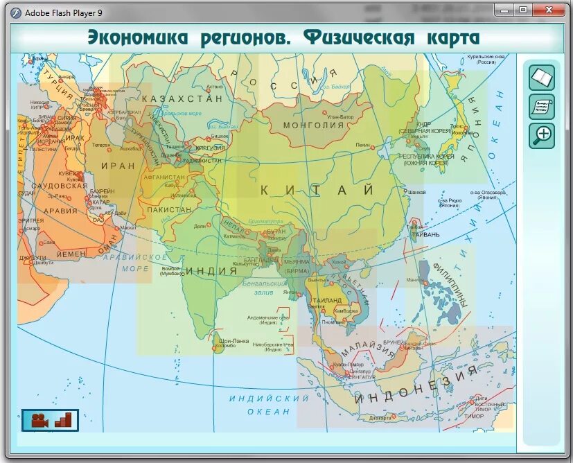 Моря зарубежной Азии на карте. Зарубежная Азия контурная карта страны и столицы. Политическая карта Азии. Государства зарубежной азии на карте