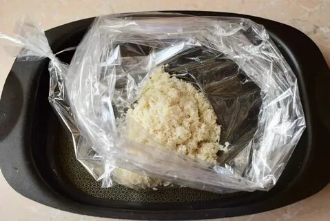 Рис запеченный в пакете