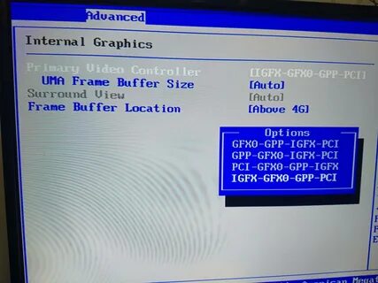 Video bios