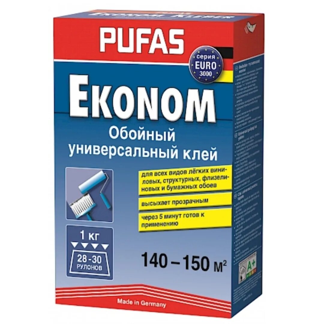 Pufas клей для обоев. Обойный универсальный клей pufas (1 кг/150 кв). Клей обойный ПУФАС. Pufas Euro 3000 Extra. Клей обойный универсальный 1кг.