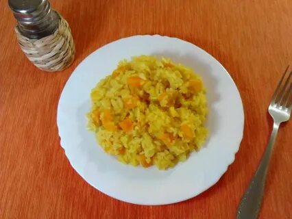 Рецепт вкусного риса с тыквой