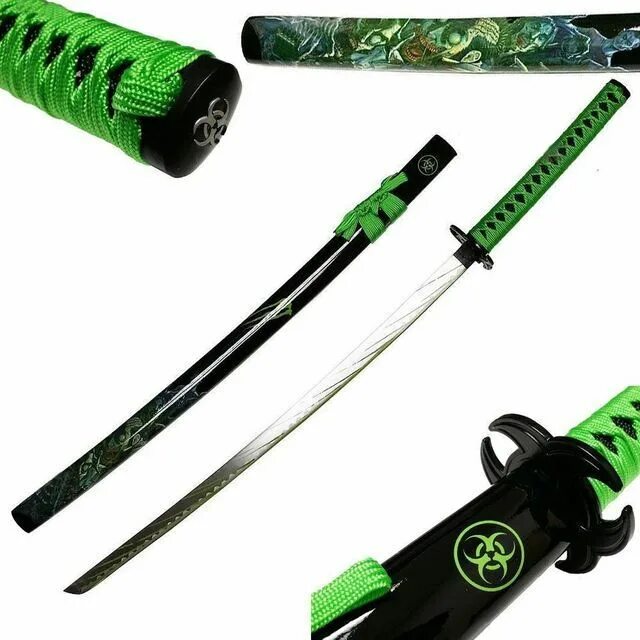 Самурайские мечи настоящие. Зеленая катана. Катана зоро шисуи. Зеленая катана. Нефритовая катана.