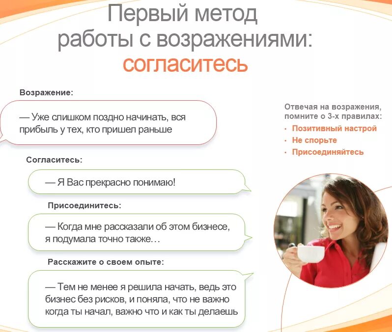 Типы возражений. Работа с возражениями в продажах скрипты. Алгоритм работы с возражениями. Методика работы с возражениями в продажах. Приходите с покупателем ответ.