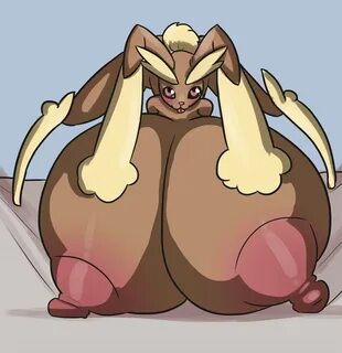 leilan, lopunny, nintendo, pokemon dppt, 1girls, anthro, big breasts, big e...