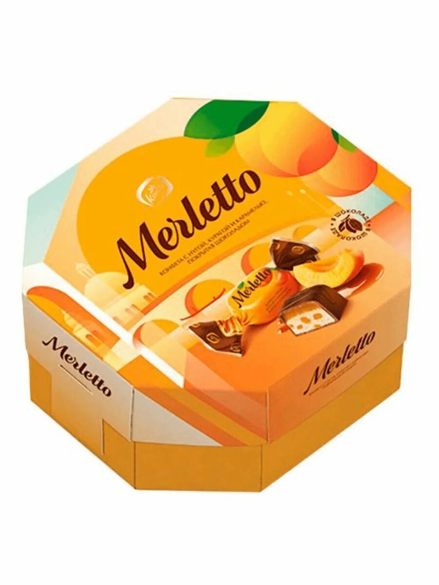 Мерлетто конфеты с нугой