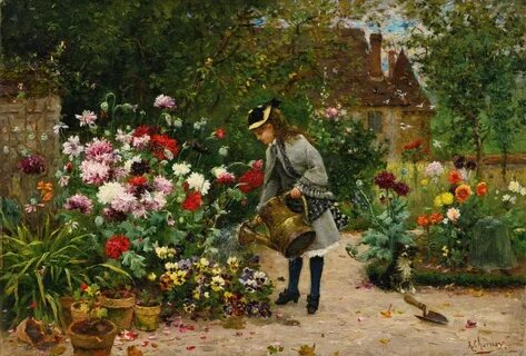 'The Little Gardener' by Armand Charnay.jpg. 