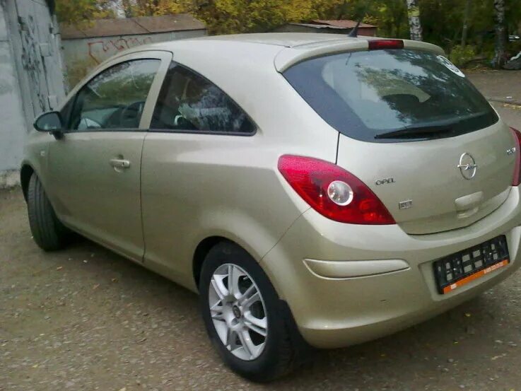 Opel corsa d 2008 года