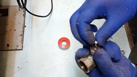 Капает шаровой кран починить