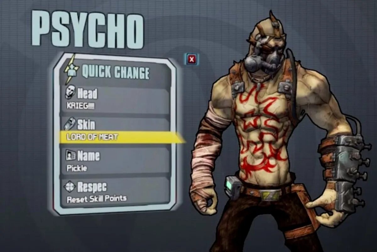 Болдер лендс психи. Krieg bl2.