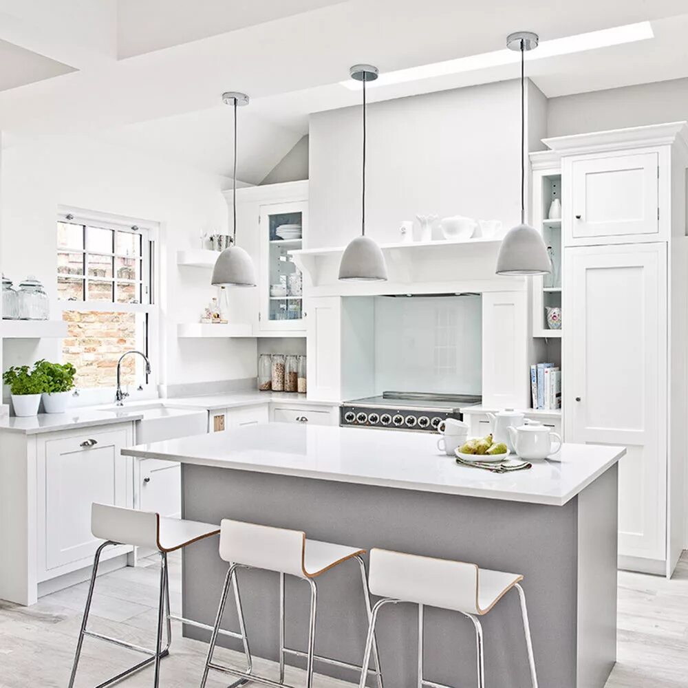 White kitchen