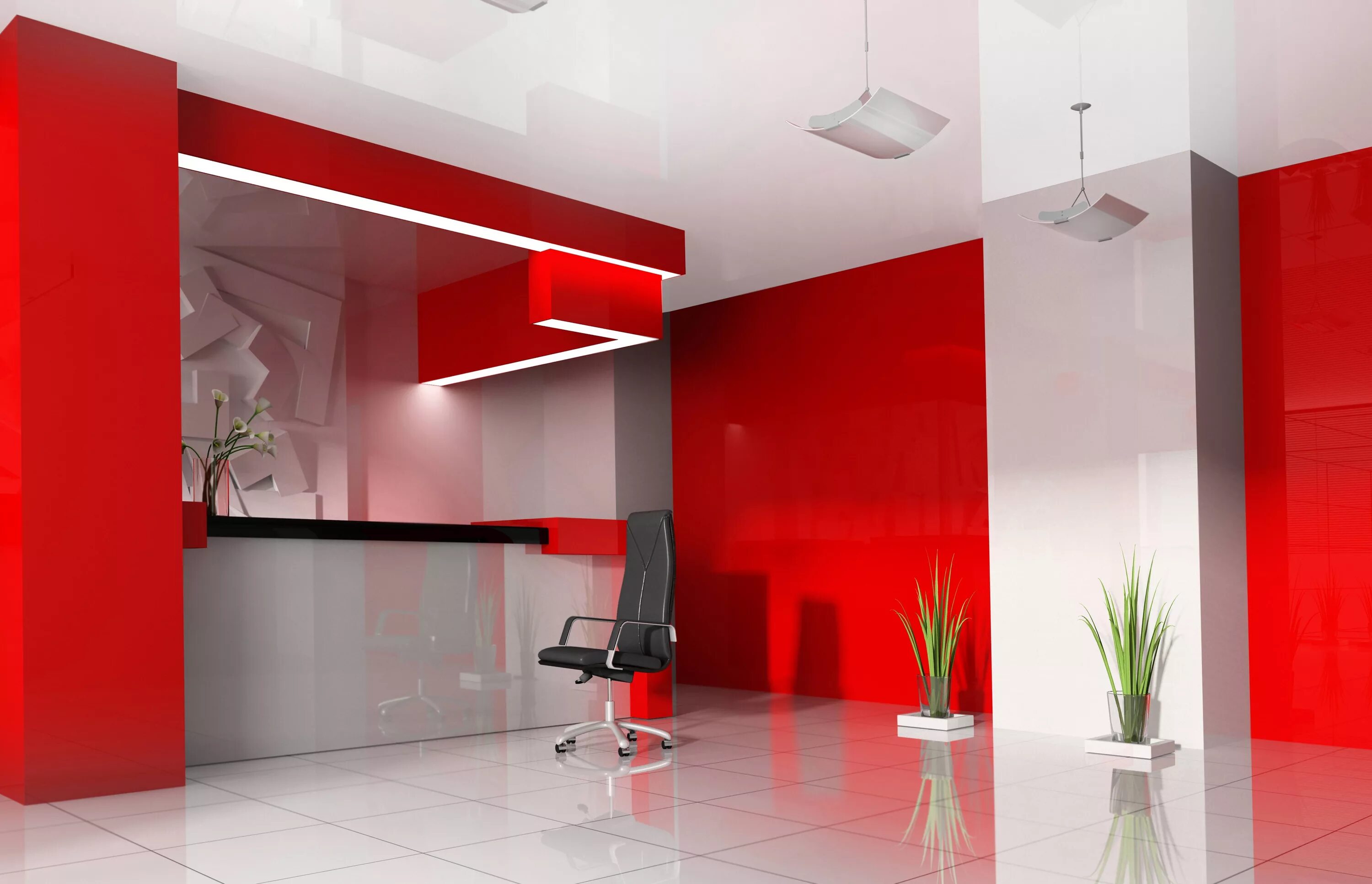 Гк хайтек. Красно белый интерьер. Помещение в Красном стиле. Красно белый интерьер офиса. Красная стена в офисе.