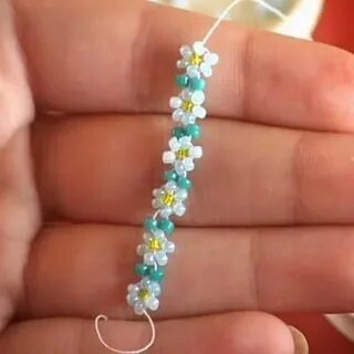 Как сплести браслет цветочек