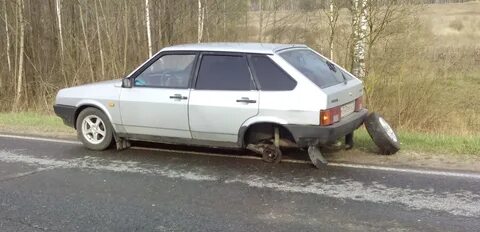 Ваз 2109 едет