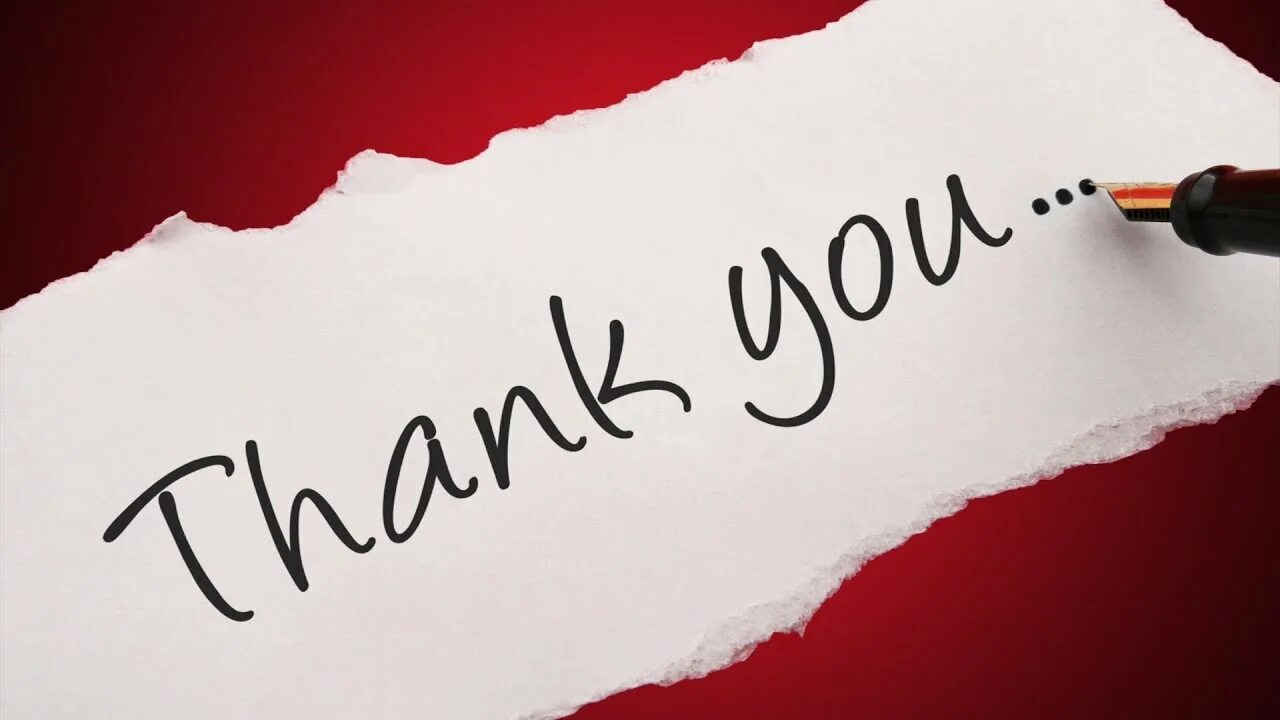 Thanks to my
