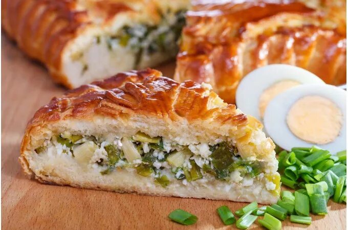 Как делать пирог с луком