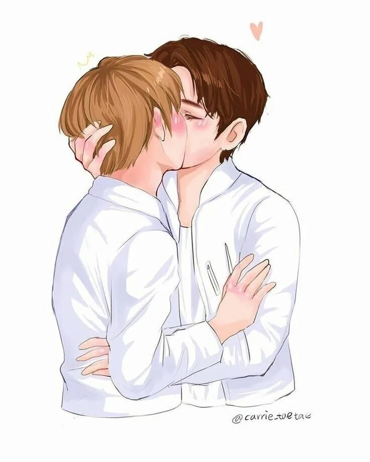 Taekook. Вигуки поцелуй. Вигуки арт. Таекоок Вигуки.