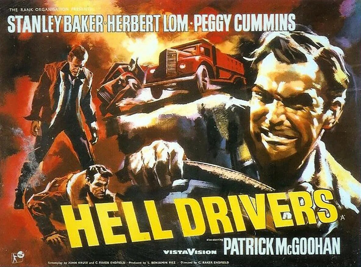 Хелл драйвер. Hell Drivers 1957. Адский водитель.