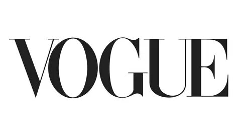 Vogue logo white png