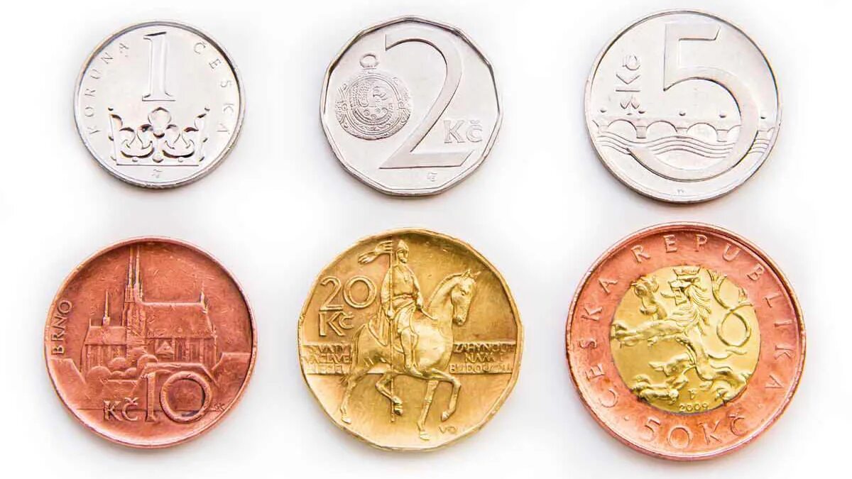 Польская денежная единица. Чешская крона монета. Деньги Чехии крона. Валюта Чехии монеты. Монеты кроны Чехии.