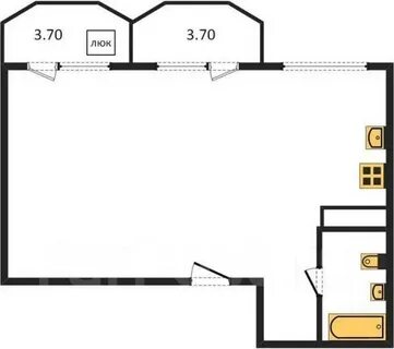 Планировка квартир совхозная 55