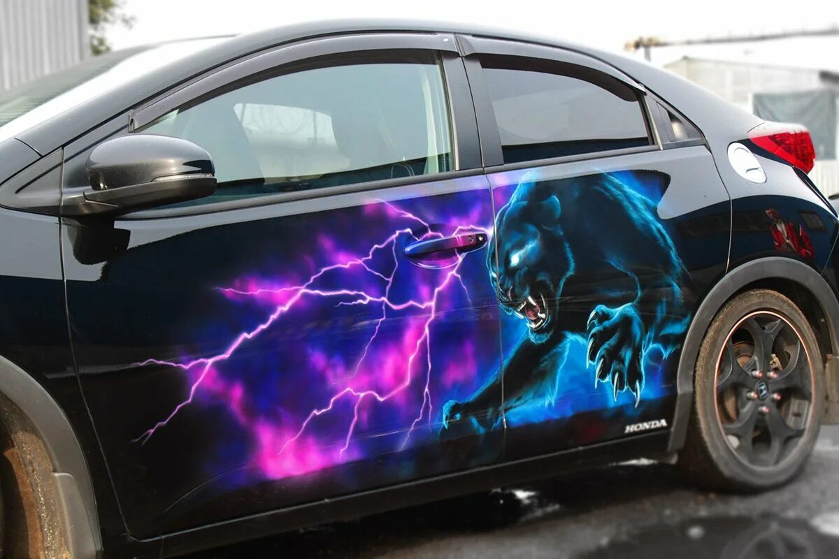 аэрография. крутая аэрография на авто. аэрография кузова автомобиля. крутая аэрография на авто. аэрография на машине.