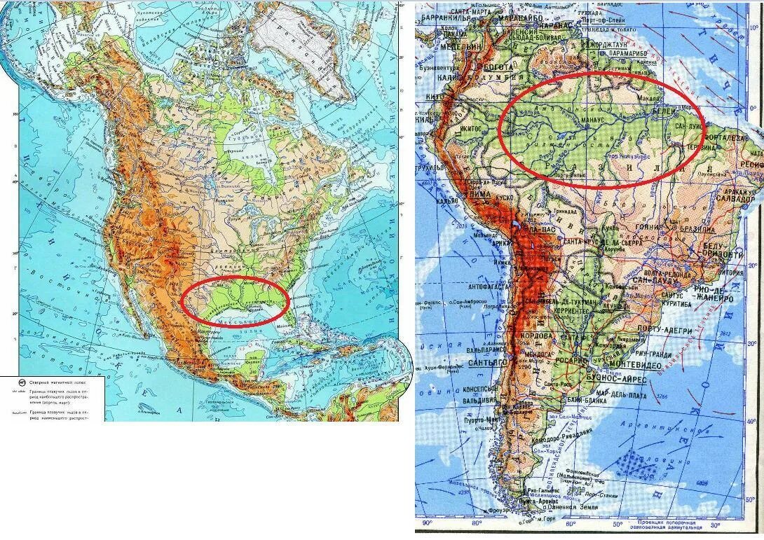 Низменности Северной Америки на контурной карте примексинскся. Амазонская низменность на карте Южной Америки. Ла-Платская низменность на карте Южной Америки. Примексиканская низменность на карте Северной Америки.