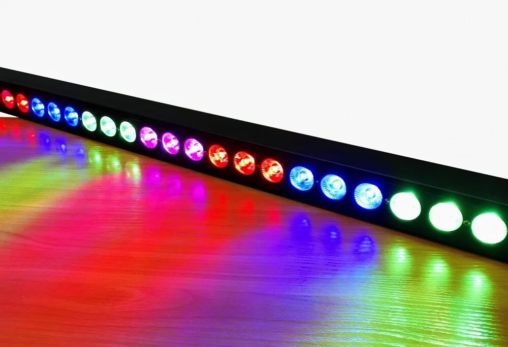 Светодиодный светильник rgb led. Led bar 24 4w rgbw. прожектор линейный rgb dmx. led bar 24x4. светодиодный линейный фасадный светильник lfs-24w 220v rgb dmx 46x46x1000мм.