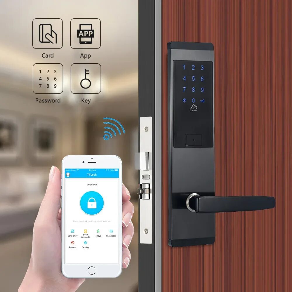 Smart Door Lock PST-e202. Смарт замок Wi-Fi. Смарт лок замок дверной. Smart TTLOCK app Control дверной замок.