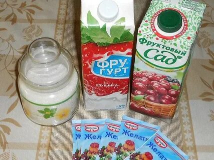 Сок с желатином как сделать
