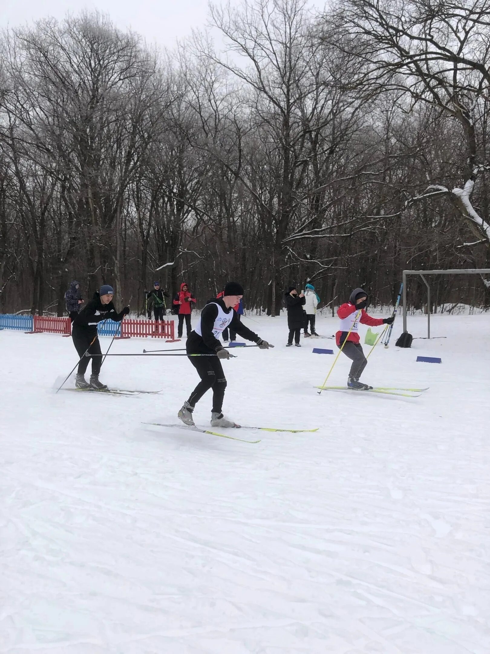 эстафеты спартакиада лыжи 13 февраля