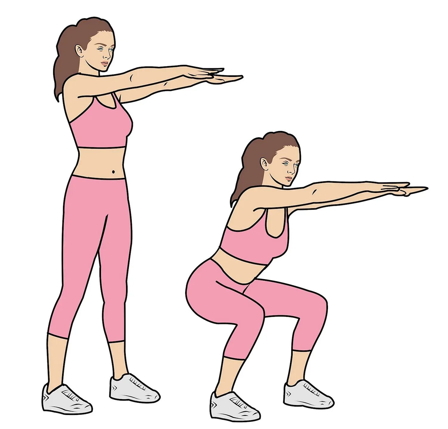 Иллюстрация упражнений