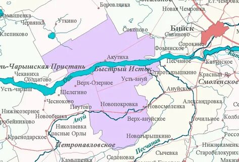 Расстояние бийск алтайское алтайский край