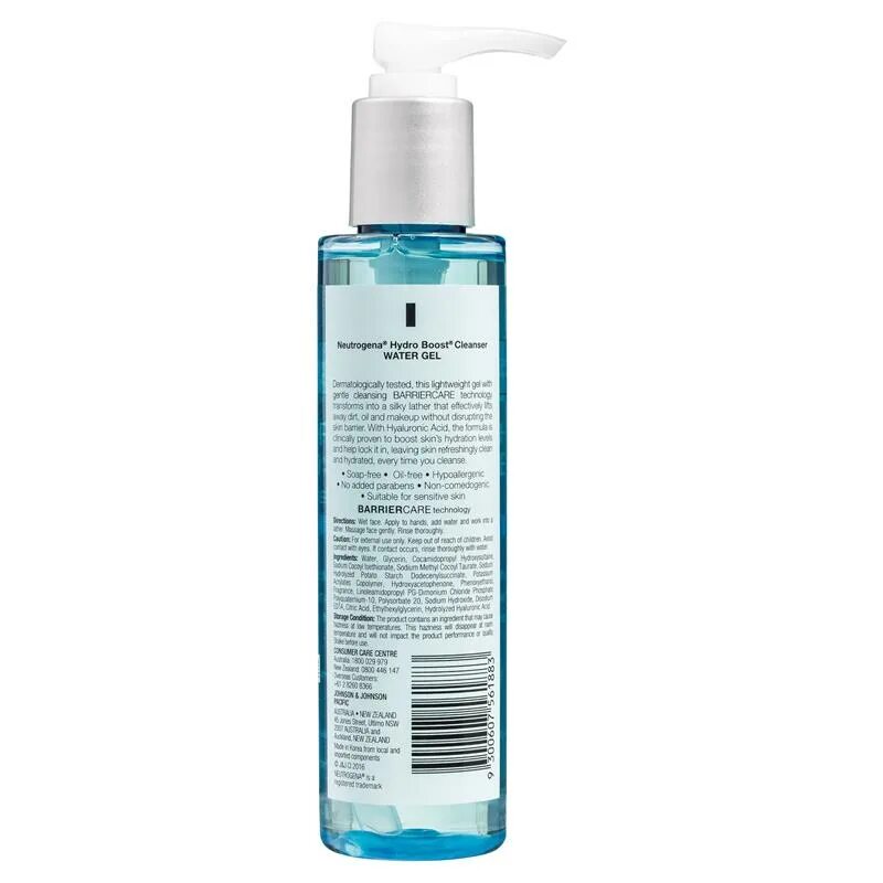 Neutrogena Hydro Boost. Neutrogena Hydro Boost Cleanser. Neutrogena Cleansing Gel. جل مرطب Neutrogena Hydro Boost Water Gel. Water cleanser