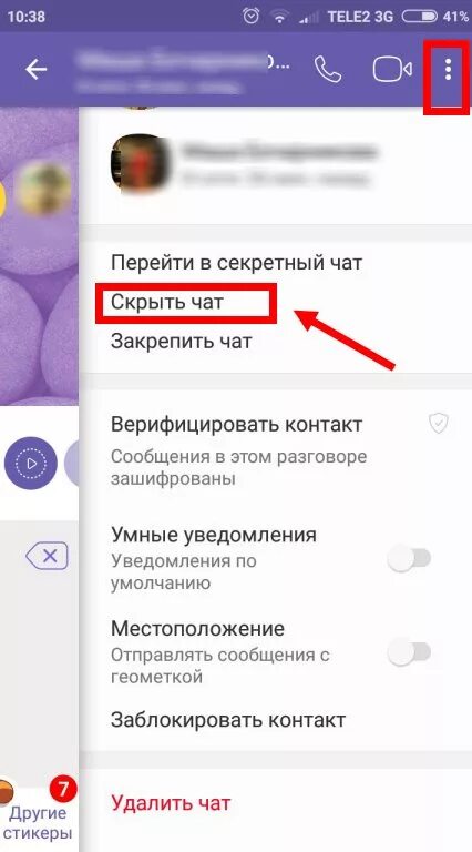 Как скрыть переписку в вайбере. Вайбер скрытый чат. Скрытый номер в вайбере. Как скрыть сообщения в вайбере. Как удалить секретный чат на айфоне