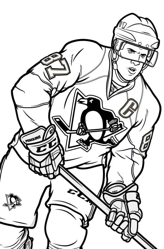 Hockey Coloring Pages 100 Pictures Free Printable