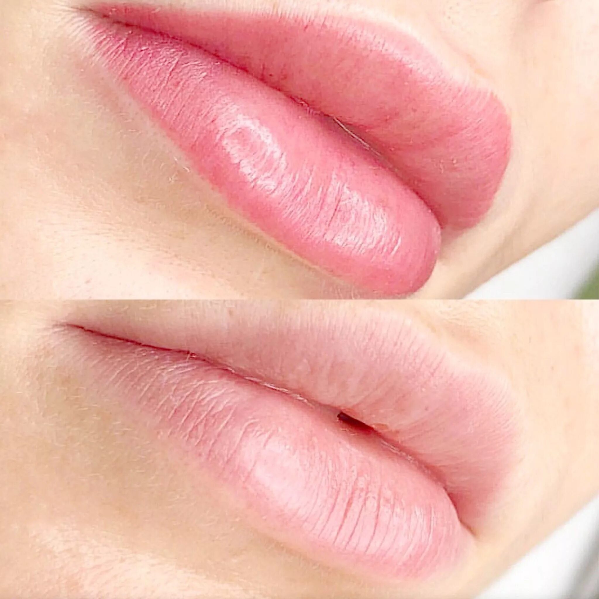 Перманентный макияж губ цвета на губах. Татуаж губ нюд. Перманент губ Акварельная техника цвета. Перманент губ с растушевкой. Пудровые губы.